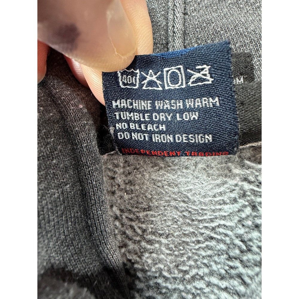 Guinness Official Merchandise Mens XL Gray Faded Pullover Hoodie 1759 Trademark - Picture 8 of 10